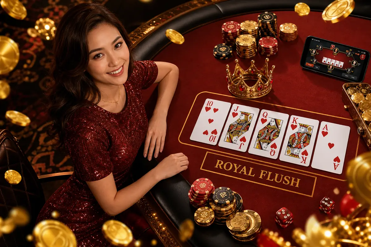 senang88 Casino antara muka permainan live pada skrin